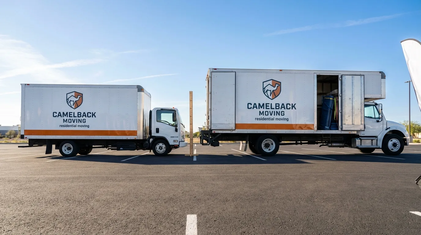 Moving truck size capacity guide in New Brockton
